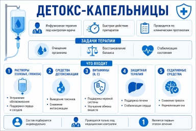 Капельница от наркотиков на дому в Геленджике