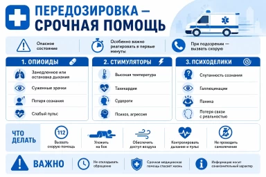 Помощь при передозировке в Геленджике