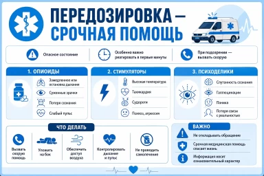 Помощь при передозировке в Геленджике